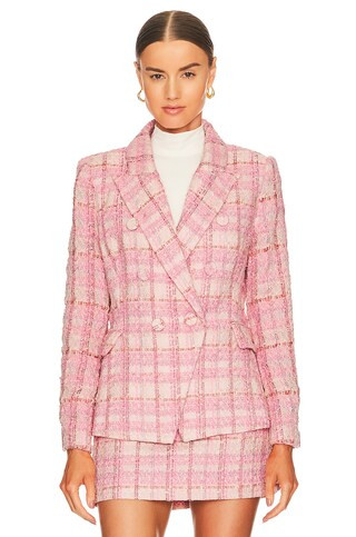 Bardot Boucle Blazer in Boucle from Revolve.com | Revolve Clothing (Global)