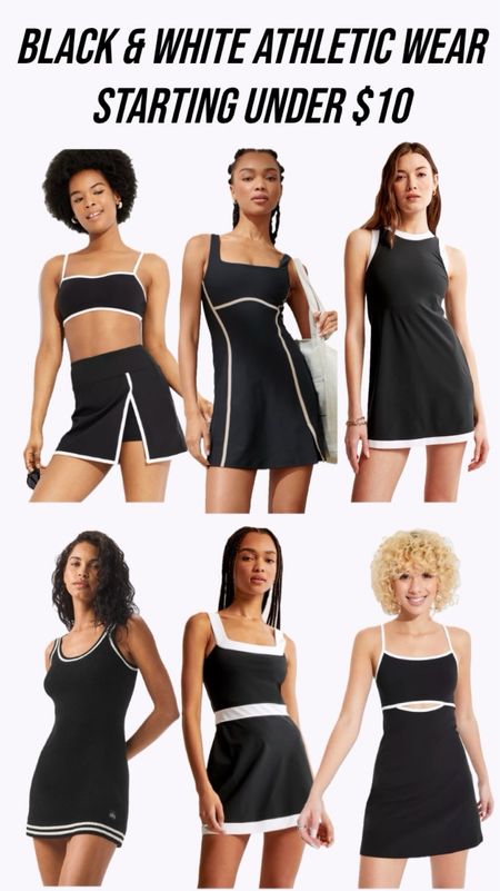 Black with white piping is trending in so much athletic wear right now! Linking some cute options I found starting under $10!
……………
target wild fable target new arrivals alo new arrivals alo yoga alo dupe Abercrombie new arrivals abercrombie dupe target finds ypb dupe athletic dress tennis dress skort tennis skirt tennis skort workout look fitness look gym look gym outfit pickleball outfit pickleball look workout dress workout tank sports bra workout skort summer look summer outfit travel look travel outfit plus size workout look plus size tennis dress plus size skort plus size fitness workout look under $50 workout outfit under $50 alo yoga dupe alo yoga new arrivals 

#LTKActive #LTKTravel #LTKFitness