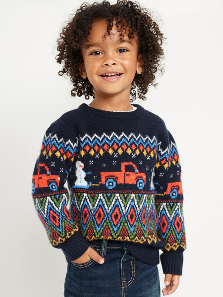 SoSoft Fair Isle Sweater for Toddler Boys | Old Navy (US)