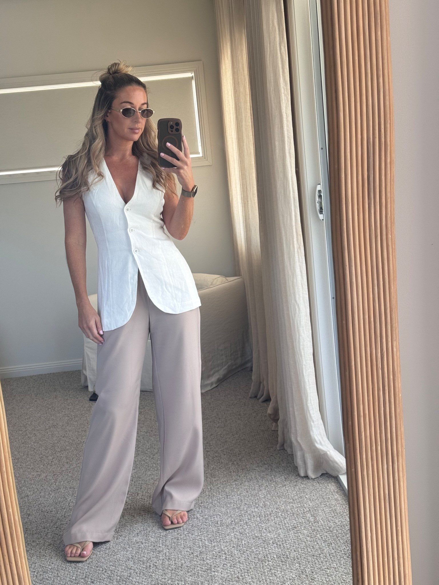 Comfiest fit 🙌🏽
I’m wearing an 8 in the vest and 8 in pants. Couldn’t link the Kookai pants but I’ve linked similar ones x

#LTKspring #LTKaustralia #LTKworkwear