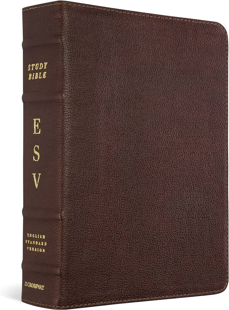 ESV Study Bible (Cowhide, Deep Brown) | Amazon (US)