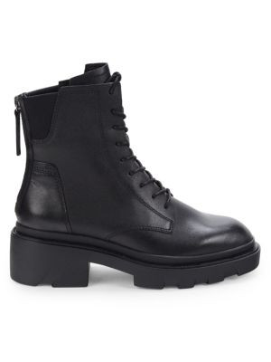 Ash Moody Chunky Leather Combat Boots on SALE | Saks OFF 5TH | Saks Fifth Avenue OFF 5TH