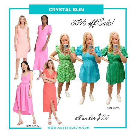 Big Target sale on dresses and more. I am a medium in all these except for the two notes to size down. #hocspring 

#LTKsalealert #LTKunder50