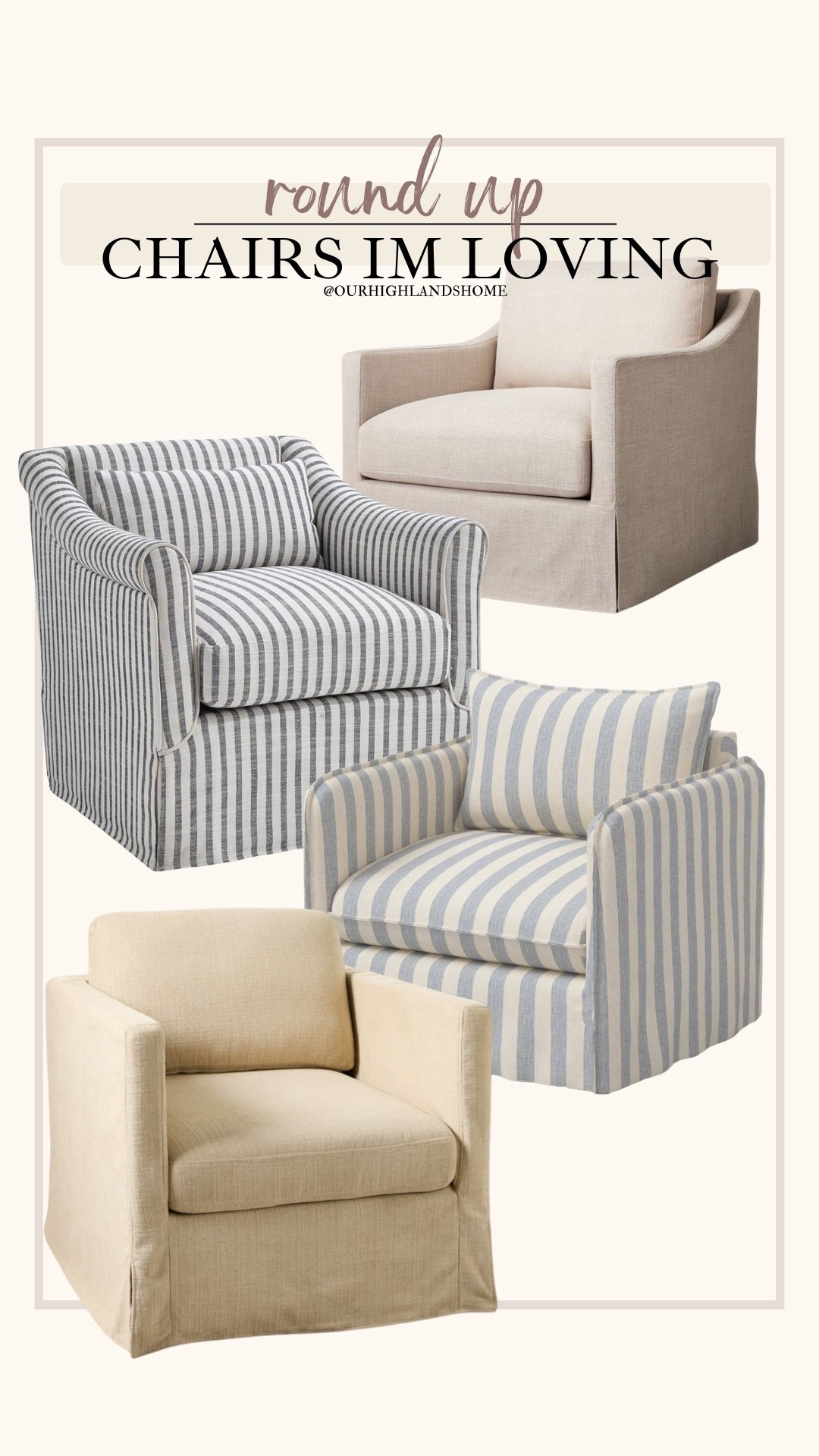 chairs i’m loving lately. the top one is our newest chair and it’s AMAZING  

#LTKHome #LTKSaleAlert
