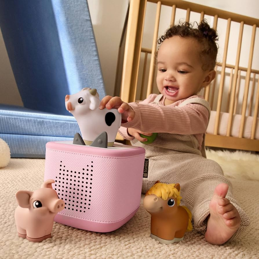 Toniebox 2 My First Farm Bundle for Kids 1+ with Soft and Squeezable Cow, Horse, and Pig - Cloud ... | Amazon (US)