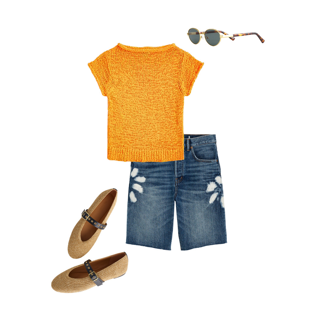 Lemon yellow with a shibori spin 🍋#yellow #jcrew #madewell 

 #LTKSummerEdit
