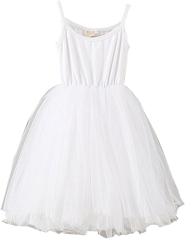 Baby Girls Tutu Dress Toddler Infant Tulle Dresses Long Sleeve Tutu Dress Princess Party Lace Dre... | Amazon (US)