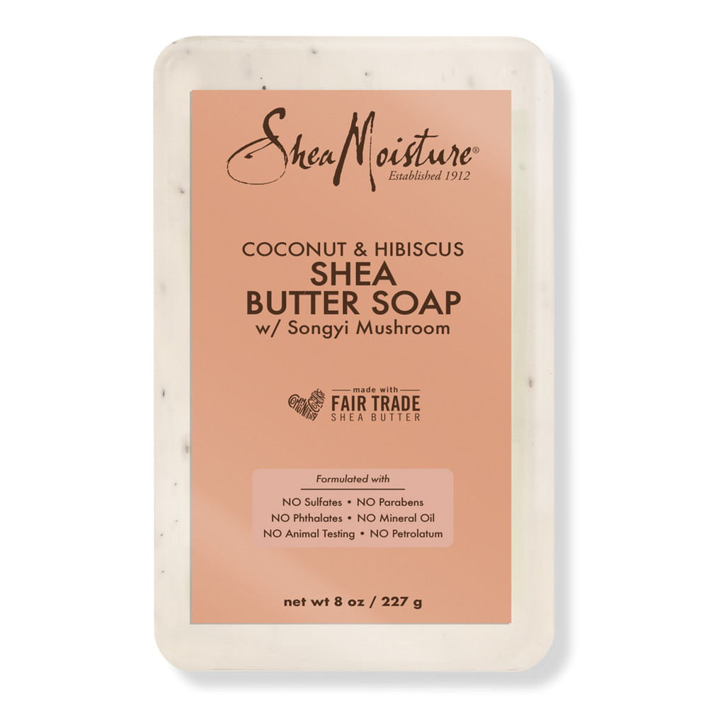 SheaMoisture Coconut & Hibiscus Bar Soap | Ulta