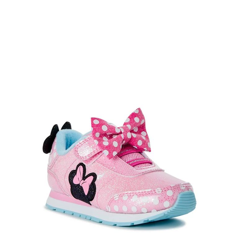 Minnie Mouse Toddler Girls Athletic Sneakers, Sizes 7-12 | Walmart (US)