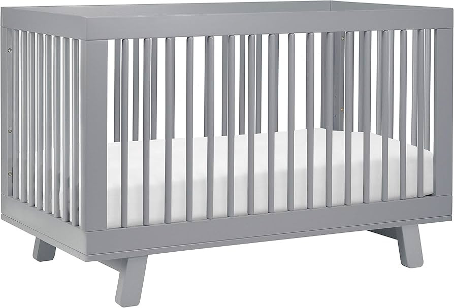 Babyletto Hudson 3-in-1 Convertible Crib with Toddler Bed Conversion Kit in Grey, Greenguard Gold... | Amazon (US)