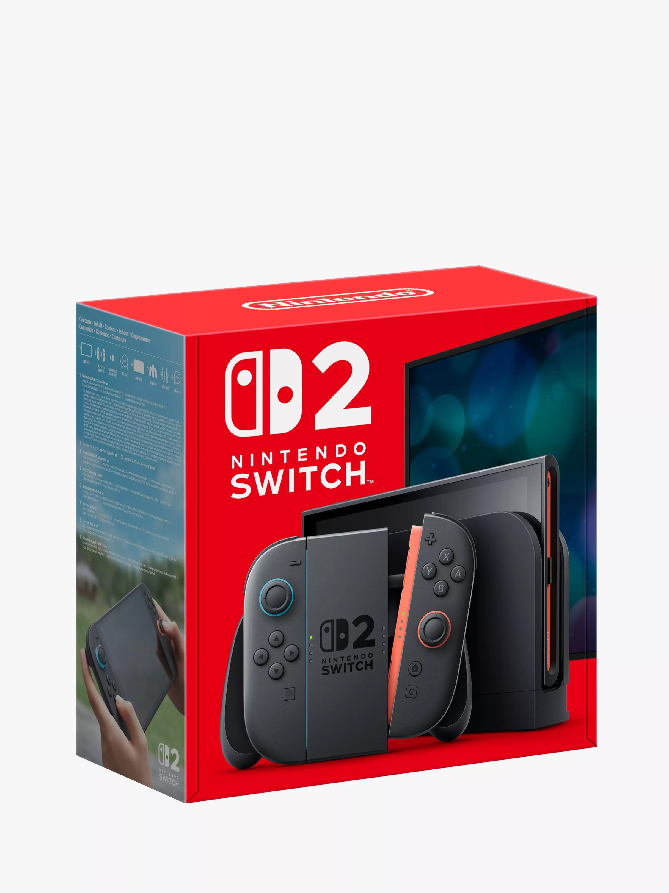 Nintendo Switch 2 256GB Console with Joy-Con 2, Black | John Lewis (UK)