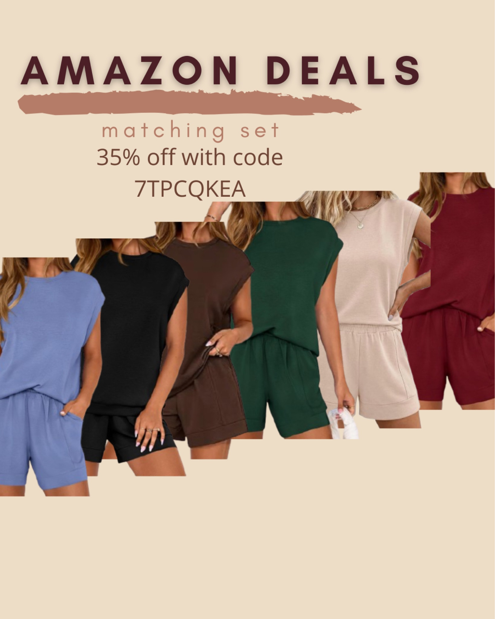 $13 ends 5/5

Amazon fashion
Amazon deals
Matching set
Two piece set
Lounge set
Comfy outfit


#LTKSaleAlert