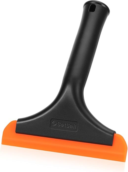Shower Squeegee for Glass Doors, Small Squeegee for Shower Glass | Amazon (US)