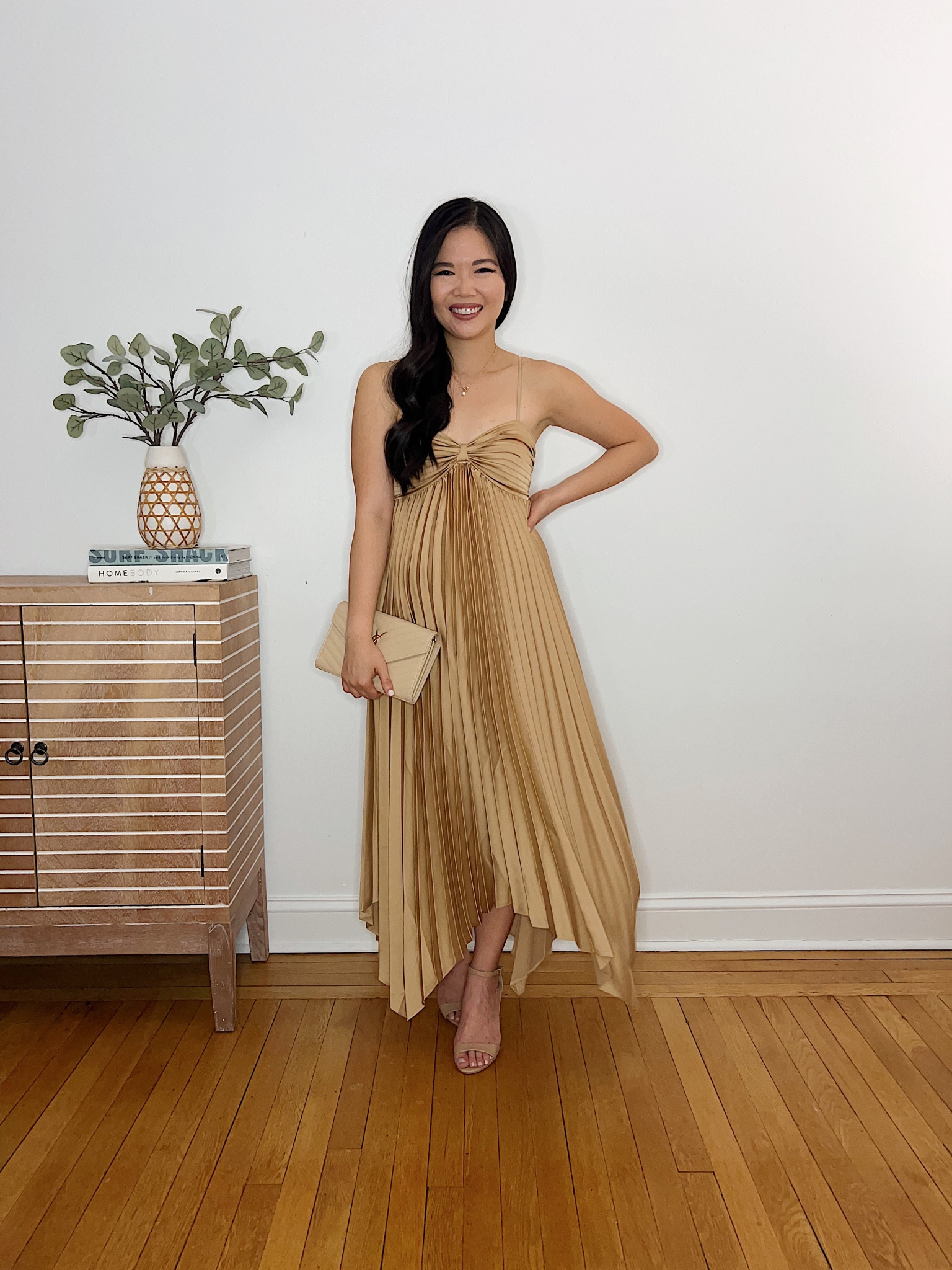 Gold pleated dress (2)
Gold dress
Nude heels
Nude ankle strap heels
Saint Laurent Monogram clutch

Summer wedding guest dress
Black tie wedding guest dress
Semi-formal wedding guest dress
Cocktail attire
Petal & Pup

#LTKFind #LTKunder100 #LTKwedding