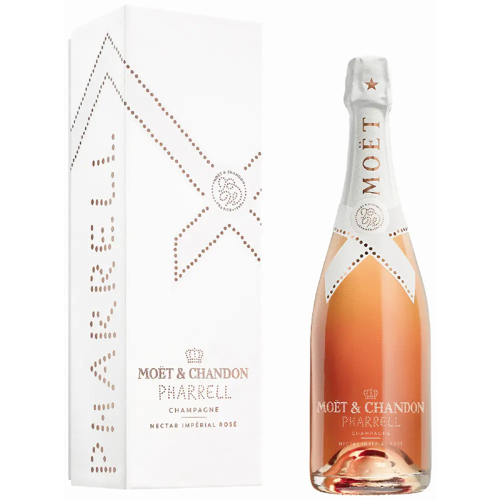Moet & Chandon Pharrell Nectar Imperial Rose Champagne | Total Wine