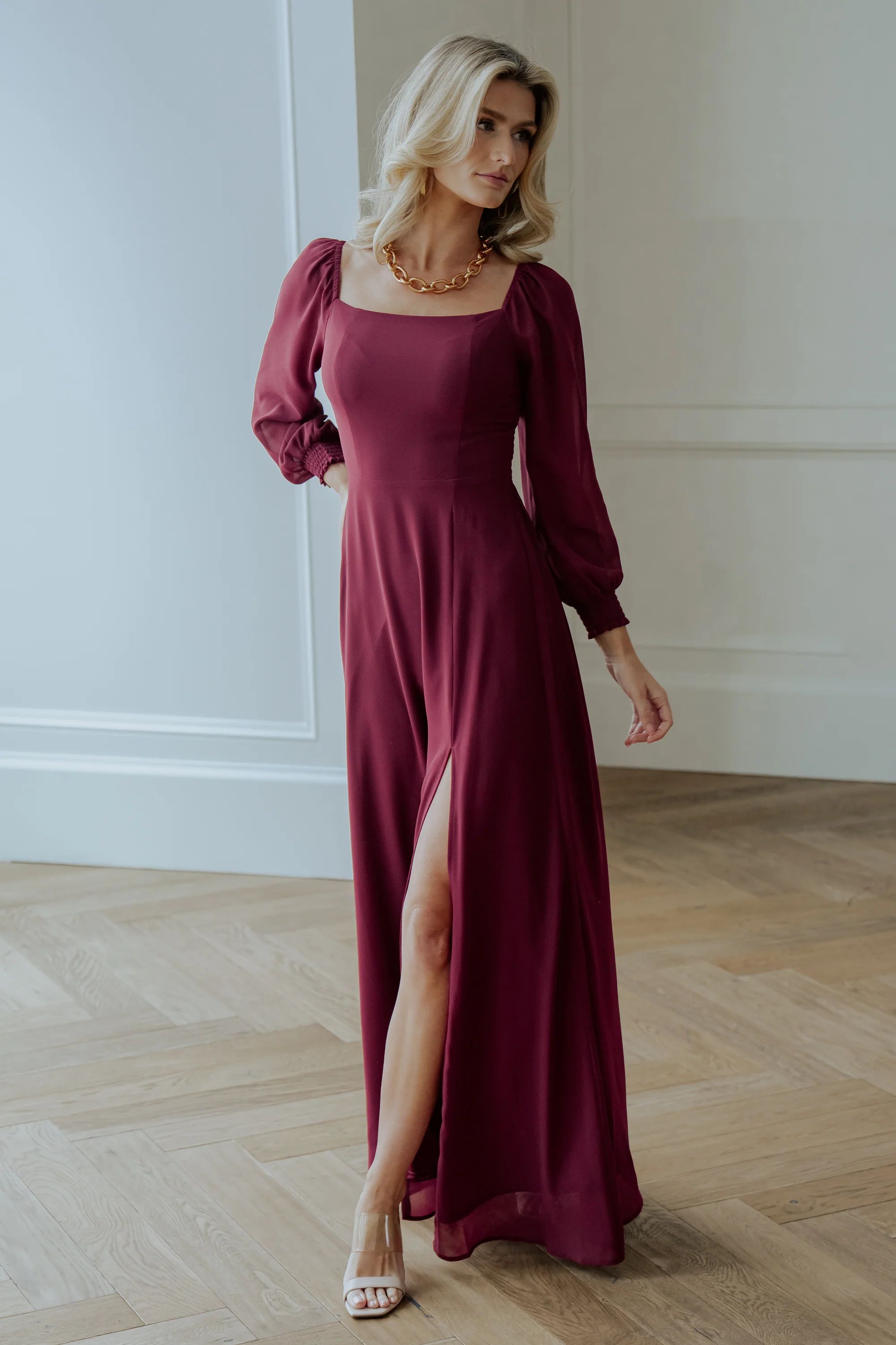 Giselle Maxi Dress | Mulberry | Baltic Born
