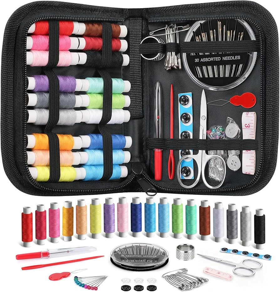 Coquimbo Sewing Kit Gifts for Mom Grandma Women Men Teen Girls Boys Beginner Traveler, Portable S... | Amazon (US)