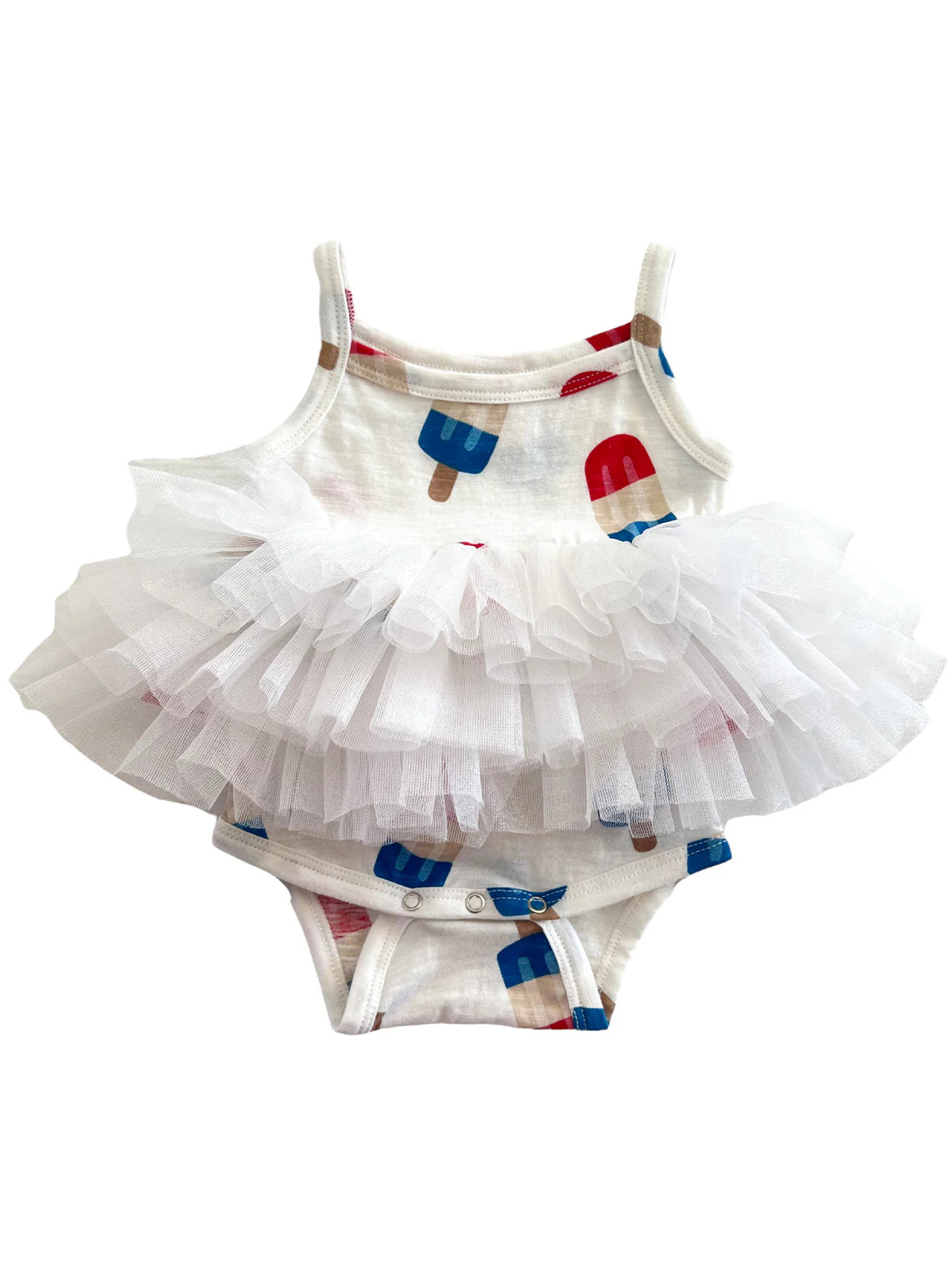Popsicle / Organic Tutu Bodysuit | SpearmintLOVE
