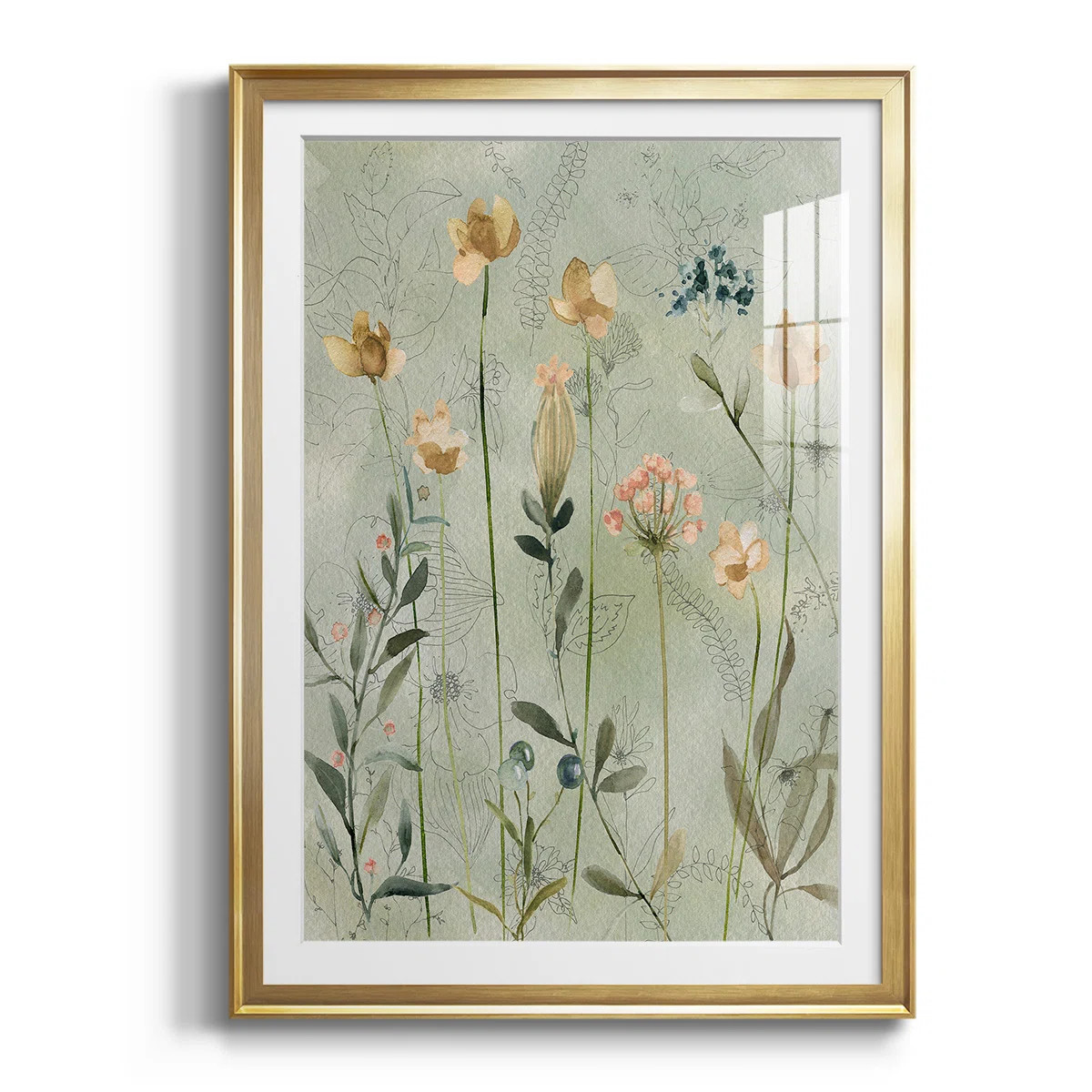 " Botanical Sketchbook " | Wayfair North America