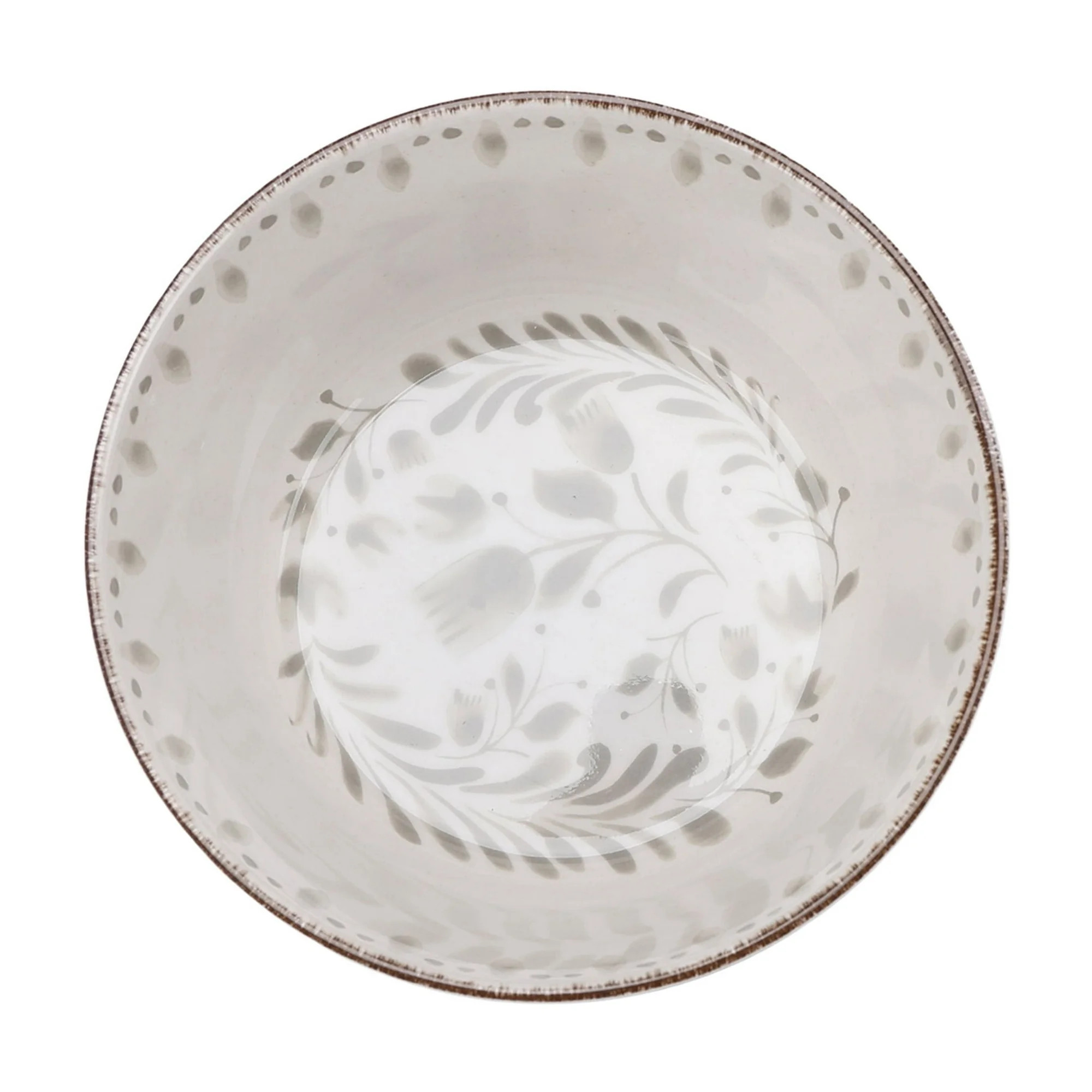 Better Homes & Gardens Bamboo Melamine Cereal Bowl, Grey | Walmart (US)