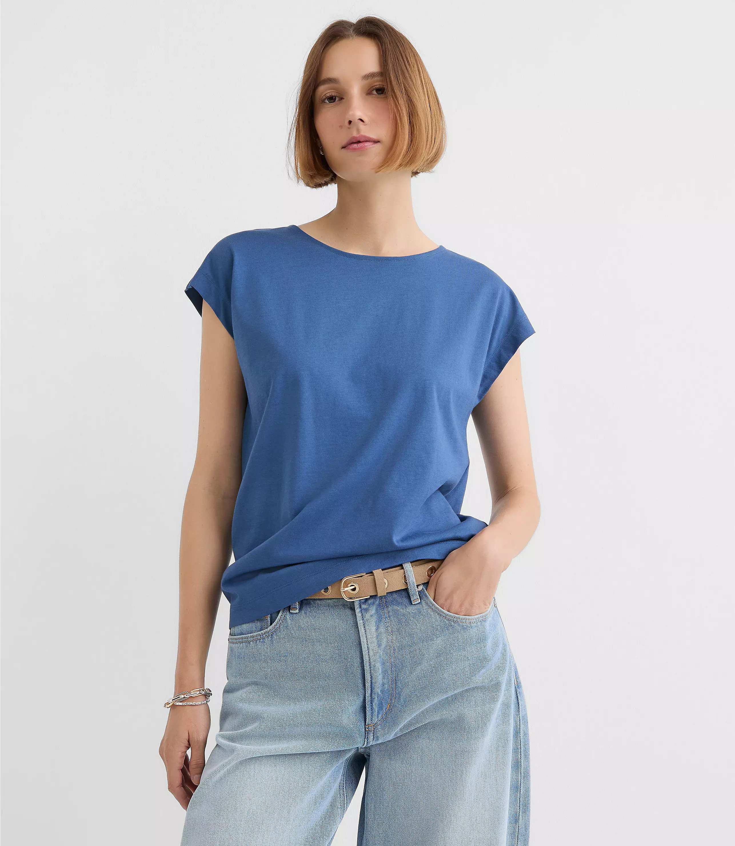 Modern Wedge Tee | LOFT