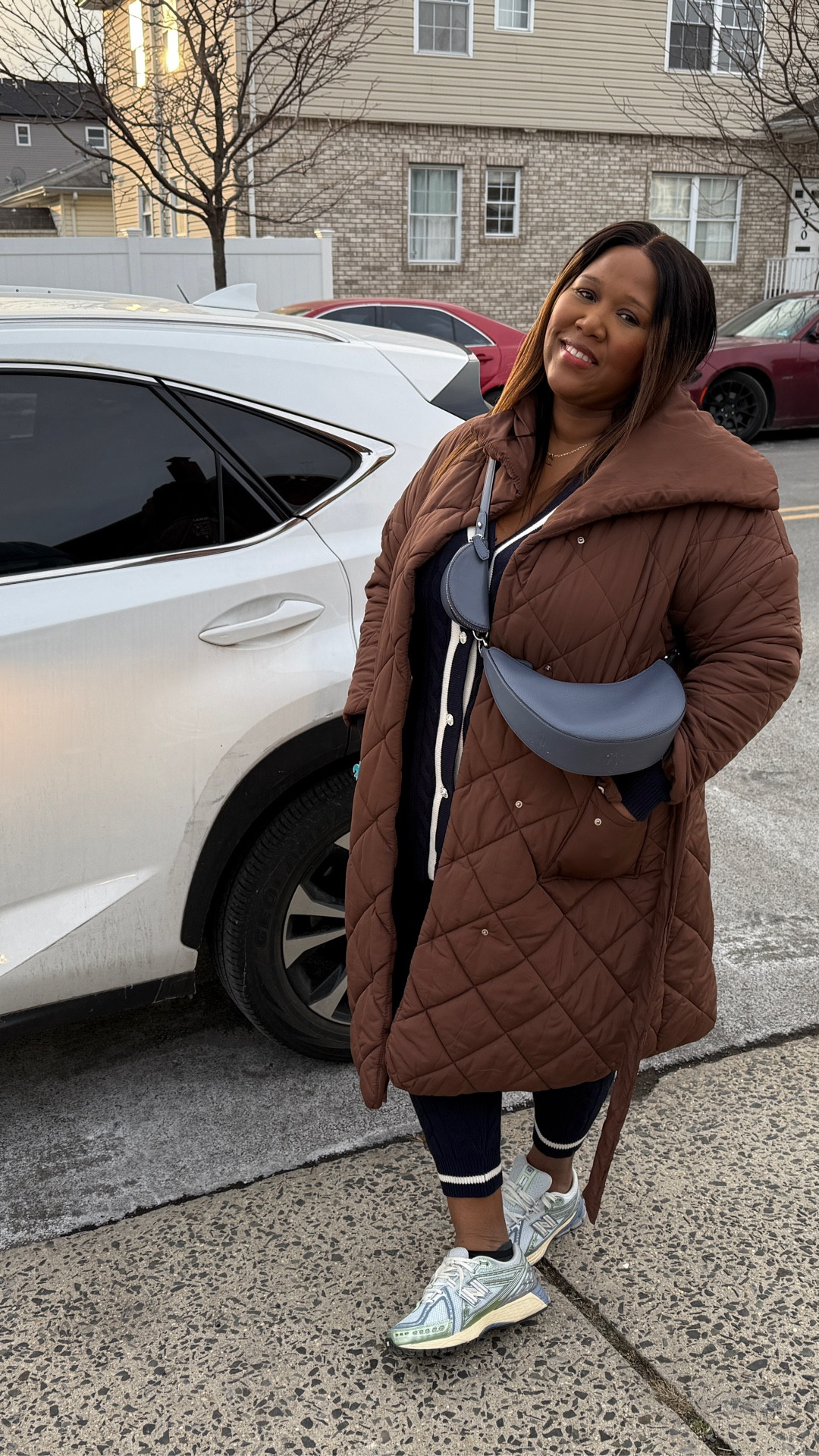 Relaxing Saturday fit and who don’t love a good brown and blue combo.  The two piece set is from Fashion Nova.  

#LTKmomlife #LTKMidsize #LTKPlusSize