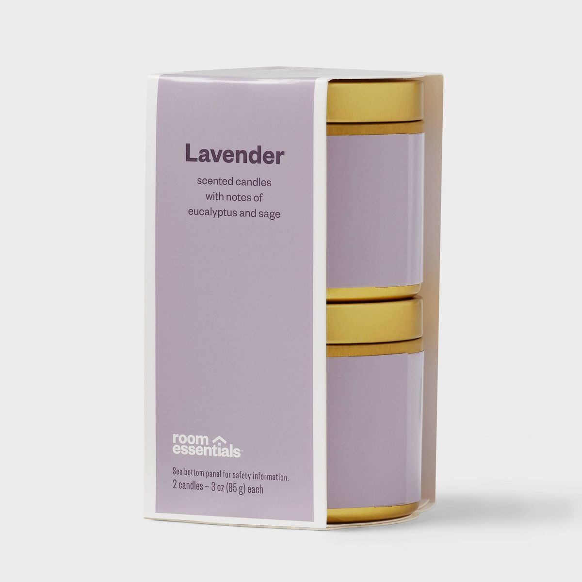 2pk 3oz Tin Gift Set Lavender - Room Essentials™ | Target