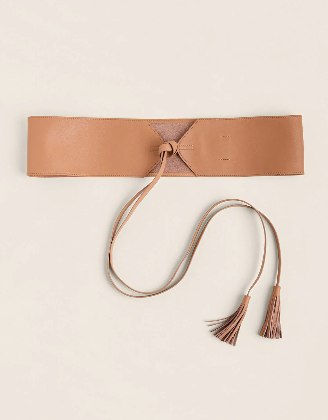 Leather Wrap Belt Pecan | Spartina 449