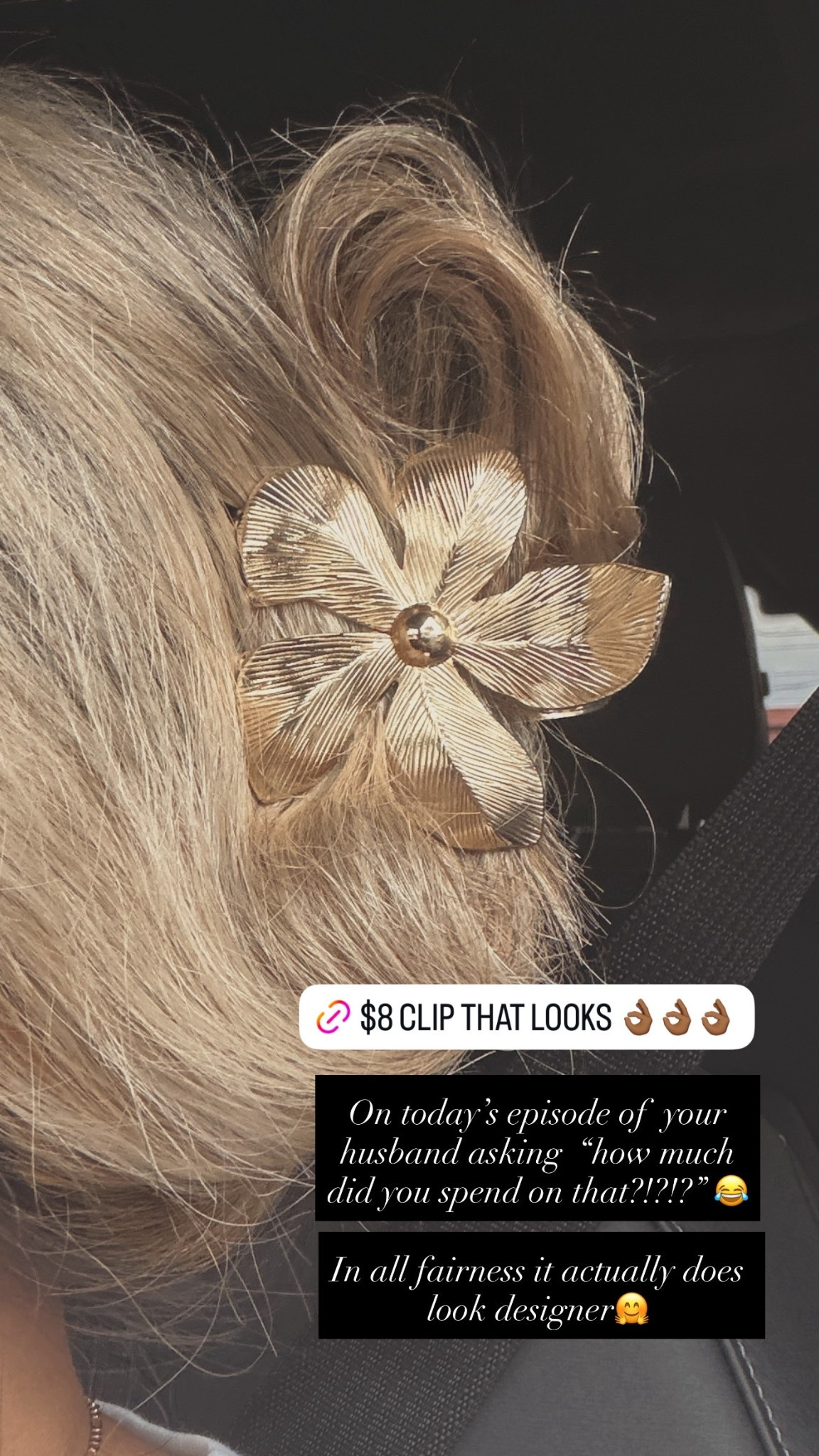 The chicest gold clip, ever. 

#LTKgrwm #LTKBeauty #LTKSeasonal