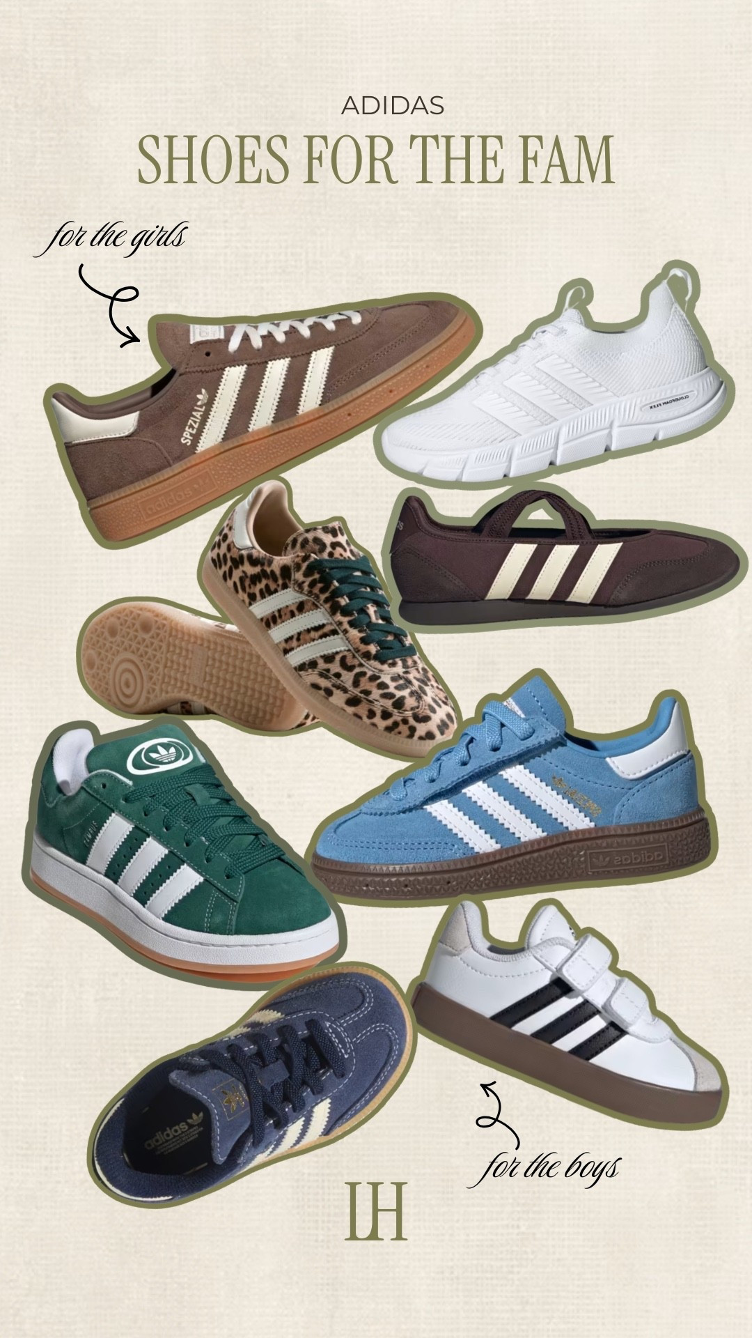 Adidas killing it with shoes for the whole fam! Obsessed.

#LTKgrwm #LTKActive #LTKootd