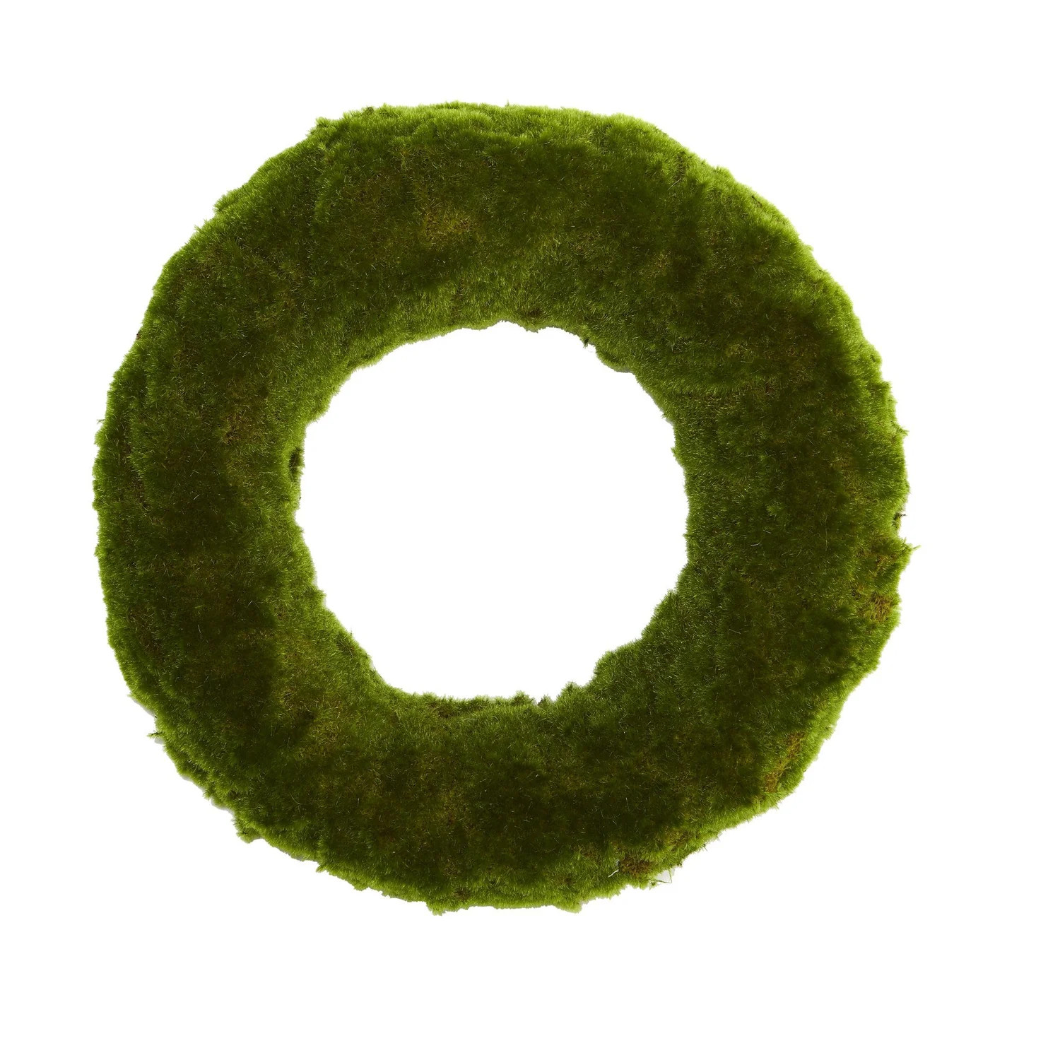18” Moss Artificial Wreath | Nearly Natural | Nearly Natural