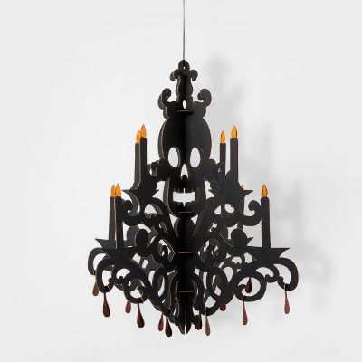 Hanging Paper Chandelier Halloween Party Decor - Hyde & EEK! Boutique™ | Target