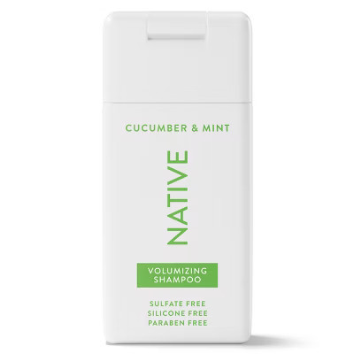 Native Travel Size Vegan Cucumber & Mint Natural Volume Shampoo, Clean, Sulfate, Paraben and Silicone Free - 3 fl oz | Target
