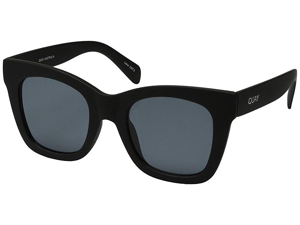 QUAY AUSTRALIA After Hours (Black/Smoke) Fashion Sunglasses | Zappos