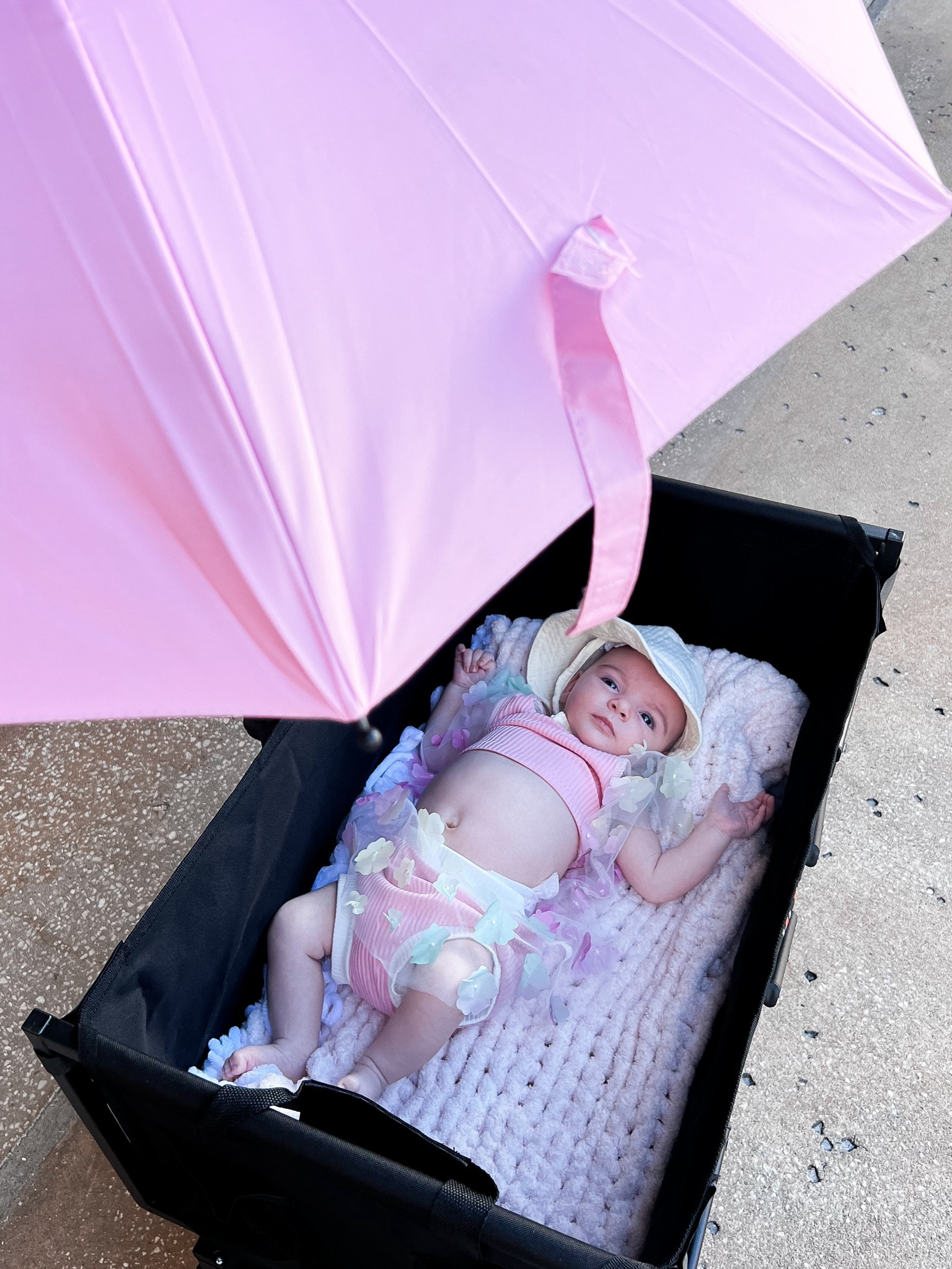 Beach day 

We used the wagon at the beach so we wouldn’t get the stroller dirty and it was awesome, 

#wagon #beach baby 

#LTKBaby #LTKSwim #LTKTravel