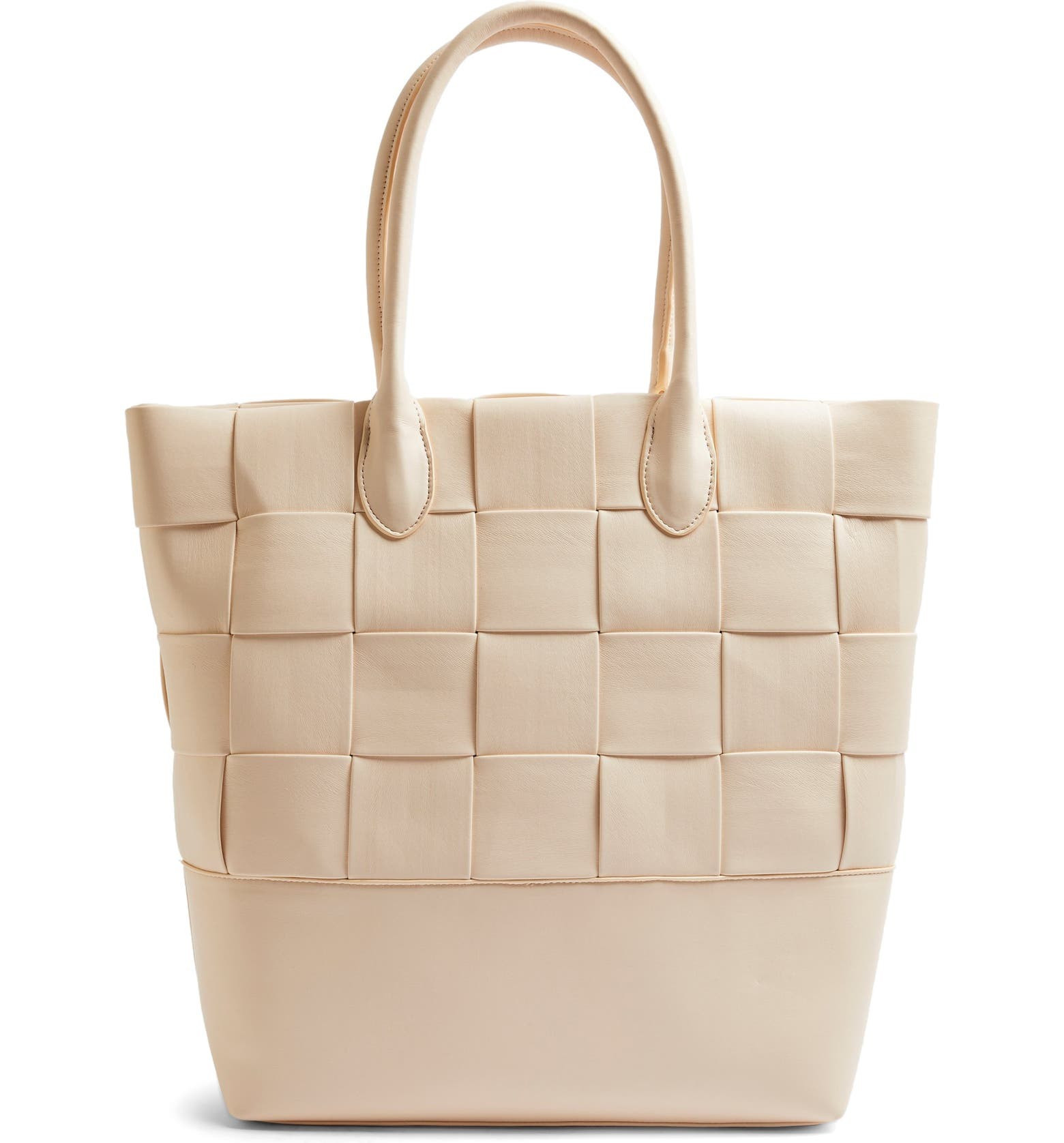 Weave Faux Leather Tote | Nordstrom