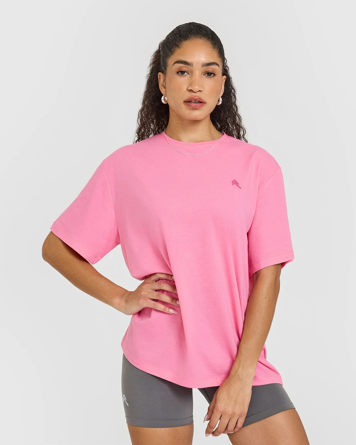Classic Oversized Lightweight T-Shirt 
 Peony Pink | Oner Active (UK / US)
