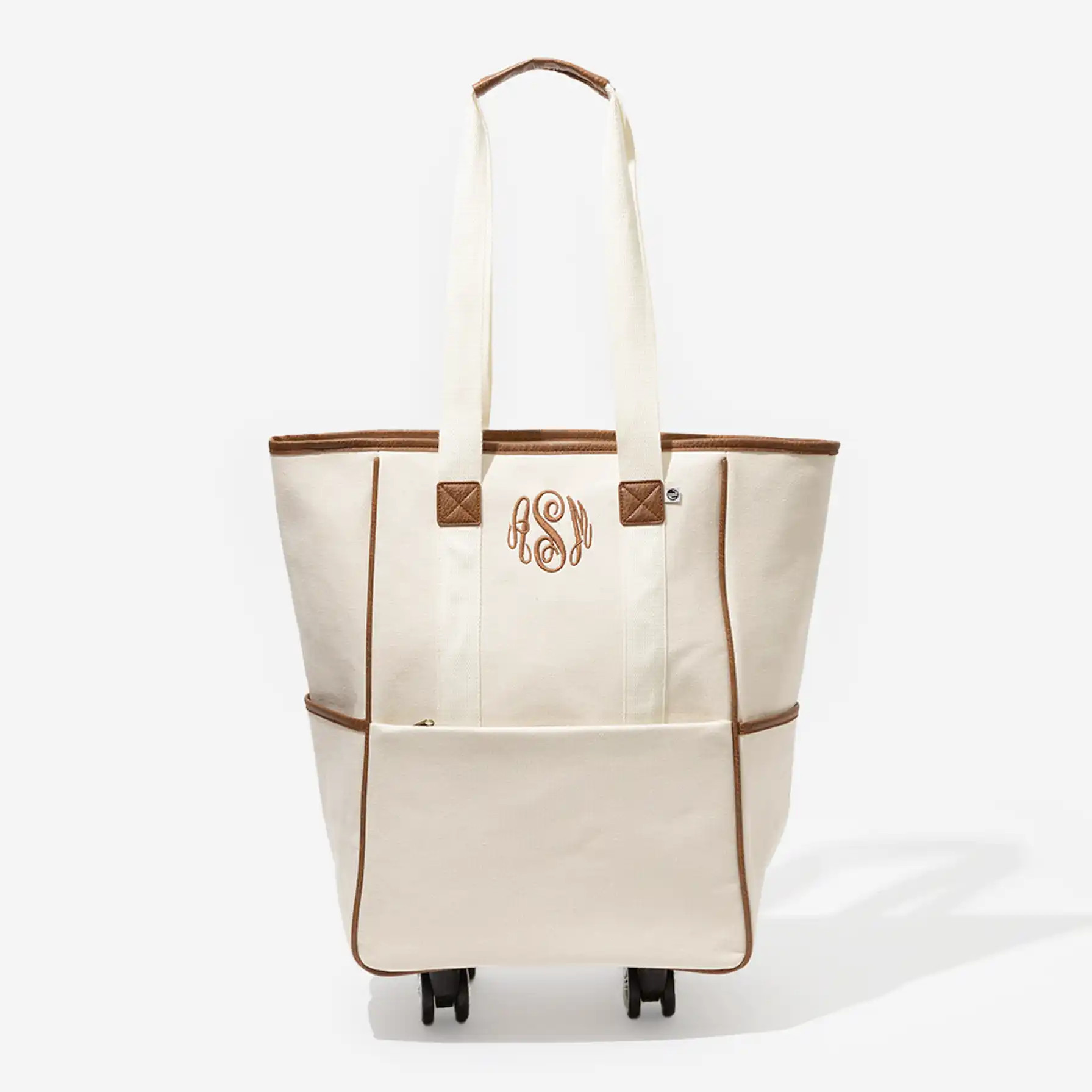 Monogrammed Rolling Tote | Marleylilly