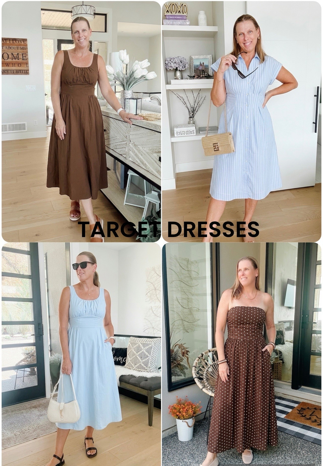 Target dresses under $40

These dresses are perfect for end of summer and going into fall
Wearing M in all of them

#LTKfall #LTKsummer #LTKdresses