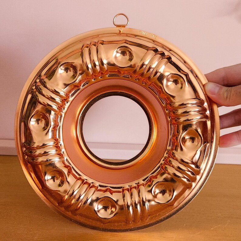 2 Classic Vintage Copper Jello Mold Rings | Etsy (US)