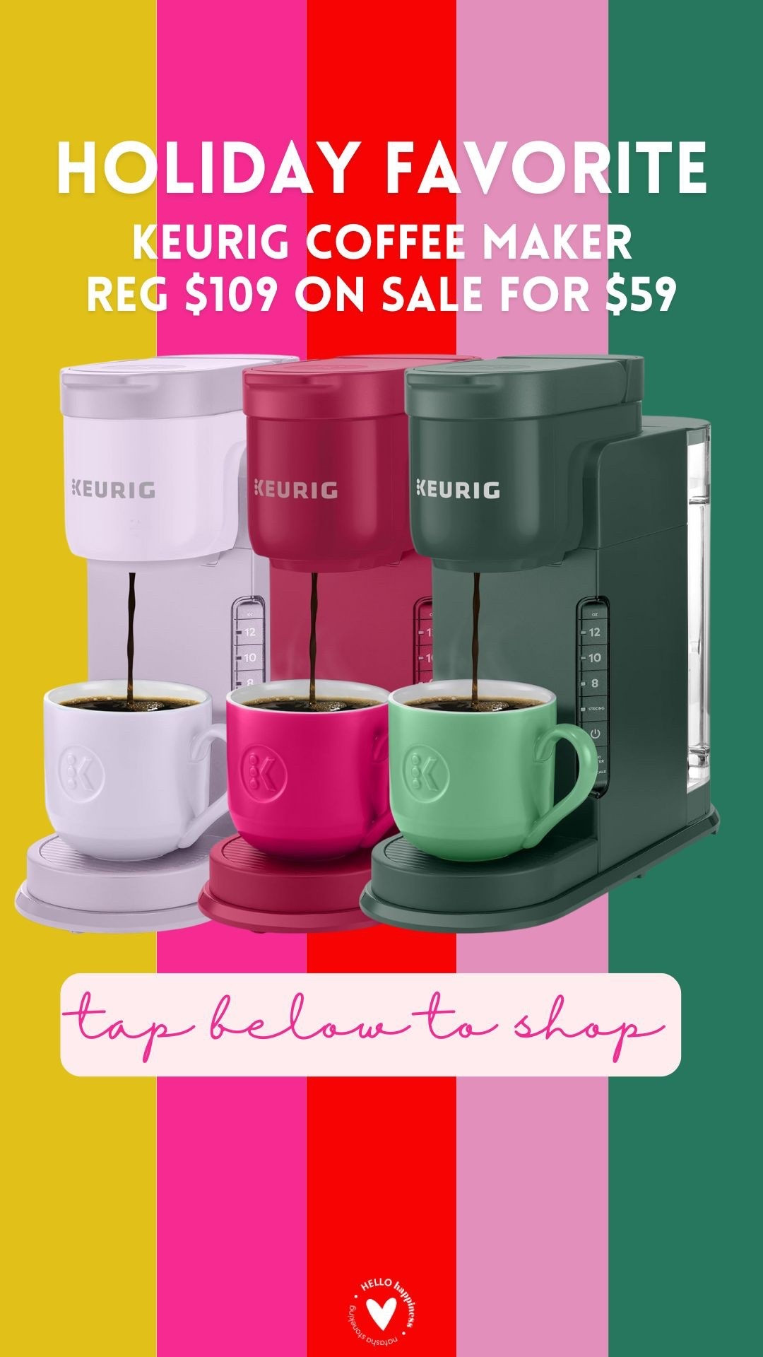 holiday favorite | keurig coffee maker $59 

#LTKHoliday #LTKGiftGuide #LTKSaleAlert