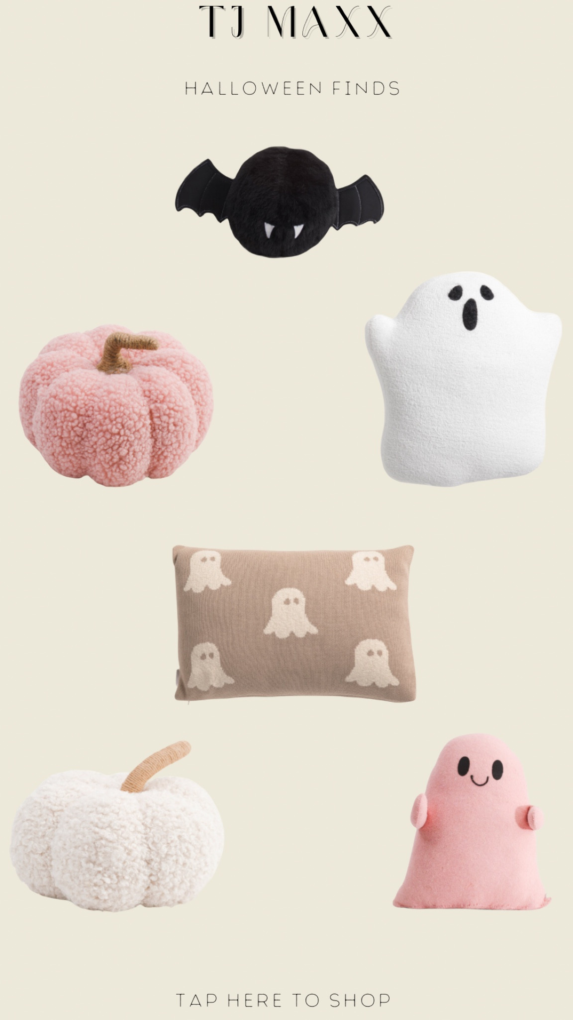 Halloween finds, Halloween pillows, tj maxx, pink Halloween 

#LTKSeasonal #LTKHome #LTKFindsUnder50