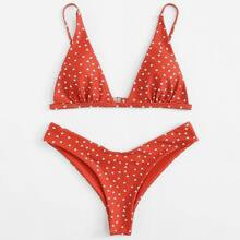 Heart Print Bikini Set | SHEIN