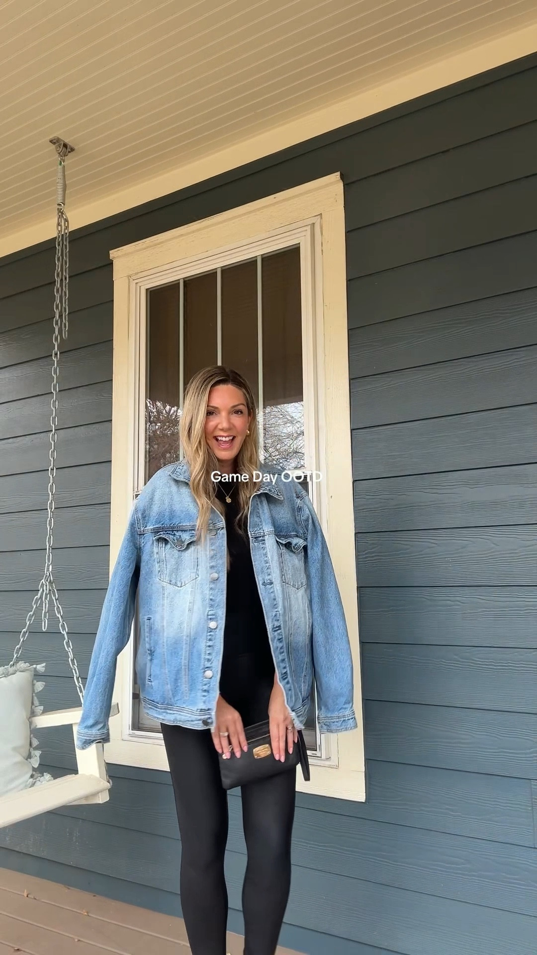 Game day 💙🖤

#LTKgrwm #LTKootd #LTKOver40