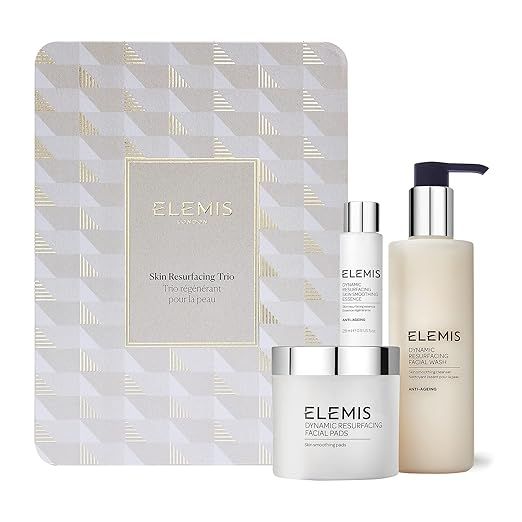 ELEMIS Skin Resurfacing Trio, Dynamic Resurfacing Holiday Skincare Gift Set Gently Exfoliates, Pu... | Amazon (US)