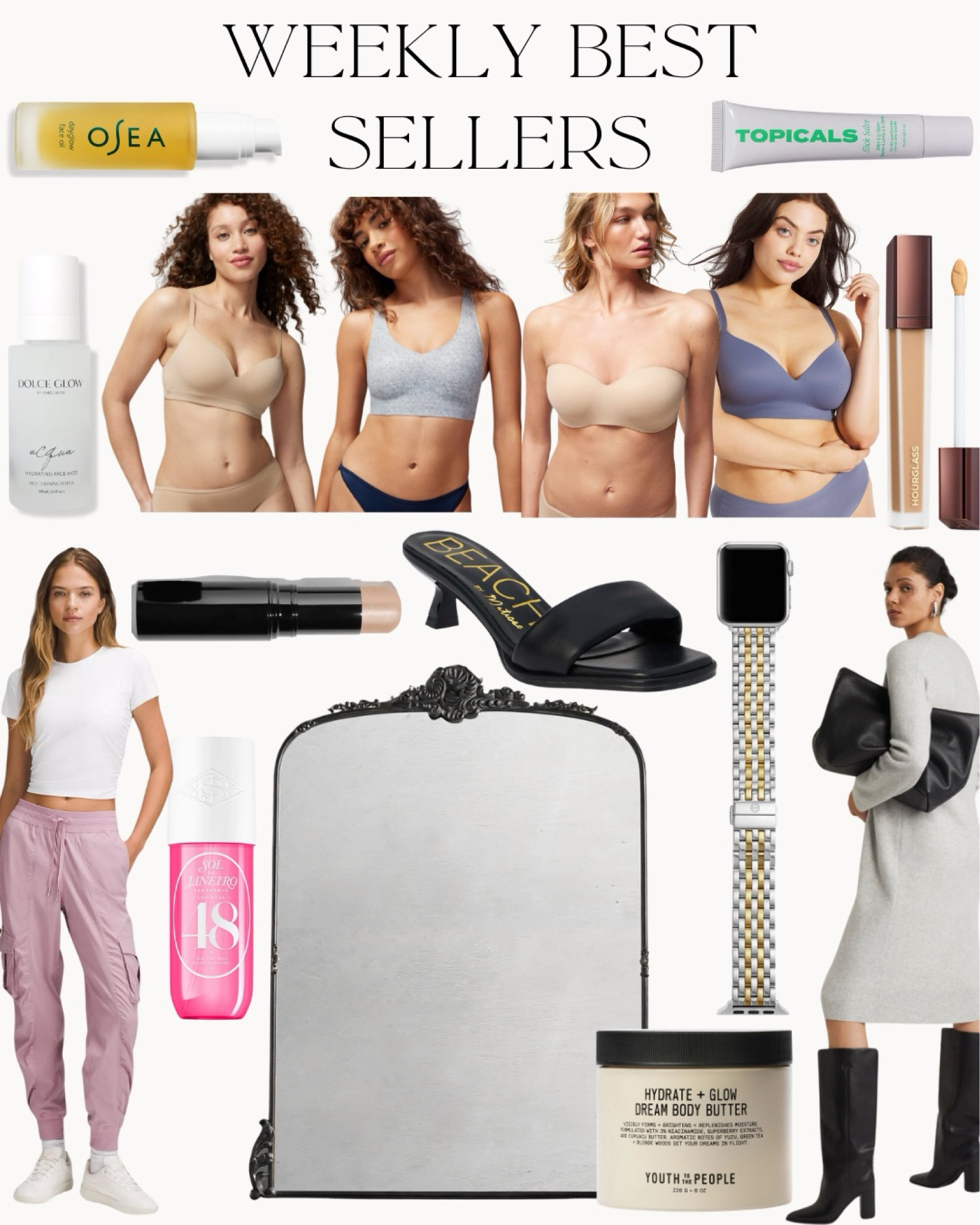 Weekly Bestsellers! 

#LTKBeauty #LTKShoeCrush #LTKStyleTip