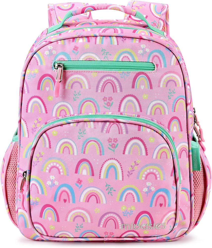 mibasies Girls Backpack for Elementary School, Backpack for Girls 5-8, Lightweight Kids Backpacks... | Amazon (US)