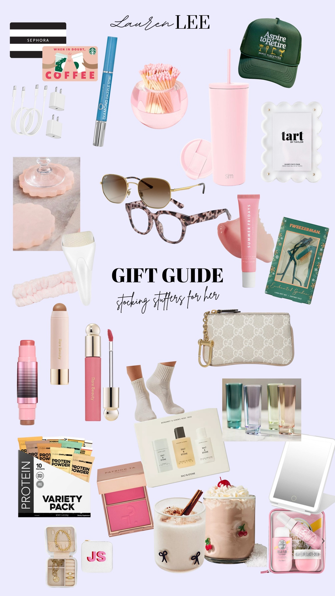 Stocking stuffers for her - stocking stuffers ideas - stocking stuffers gift guide - gifts for her - stocking stuffers 

#LTKFindsUnder50 #LTKHoliday #LTKGiftGuide