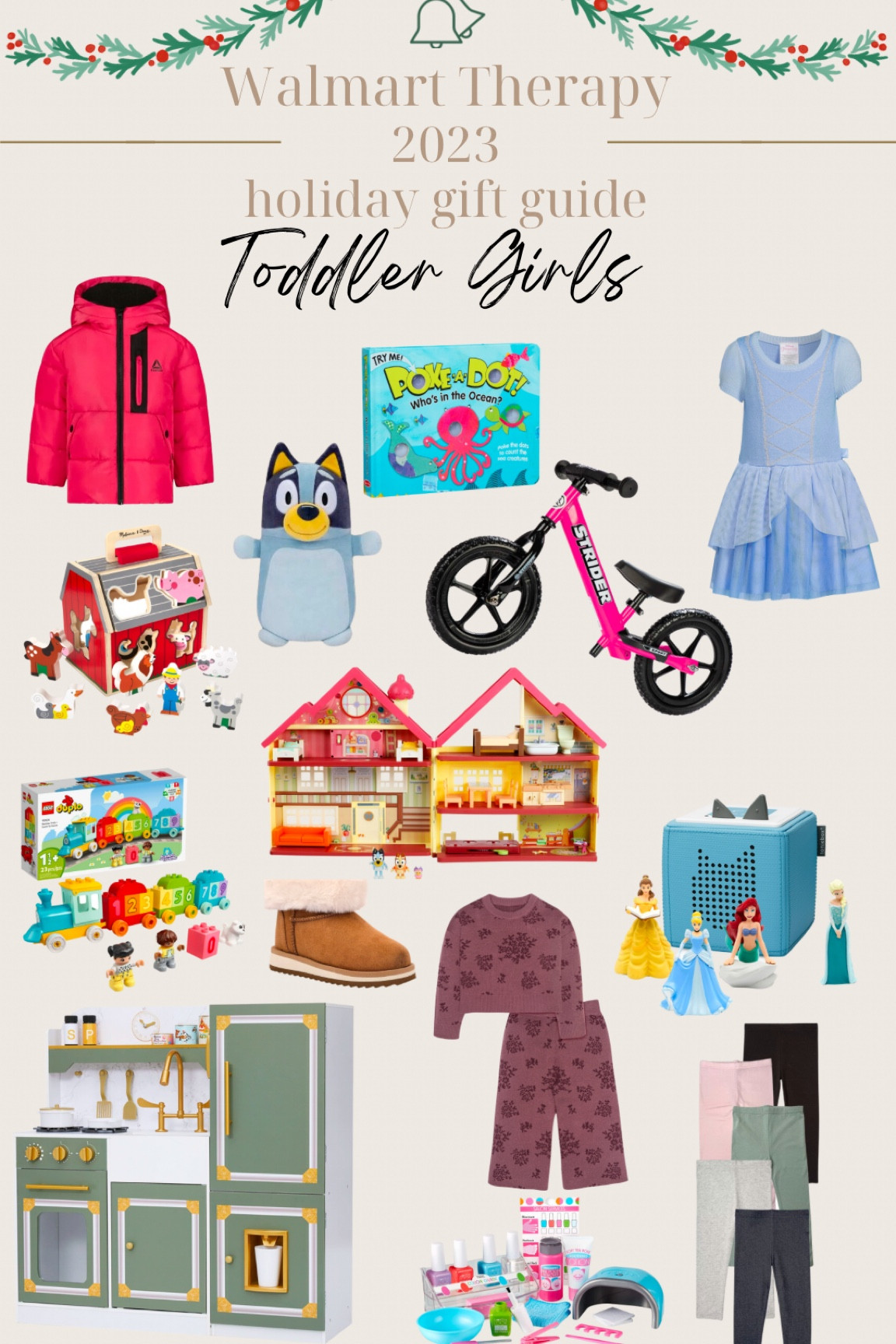 Walmart toddler girls gift guide. 



#LTKHoliday #LTKCyberWeek #LTKGiftGuide