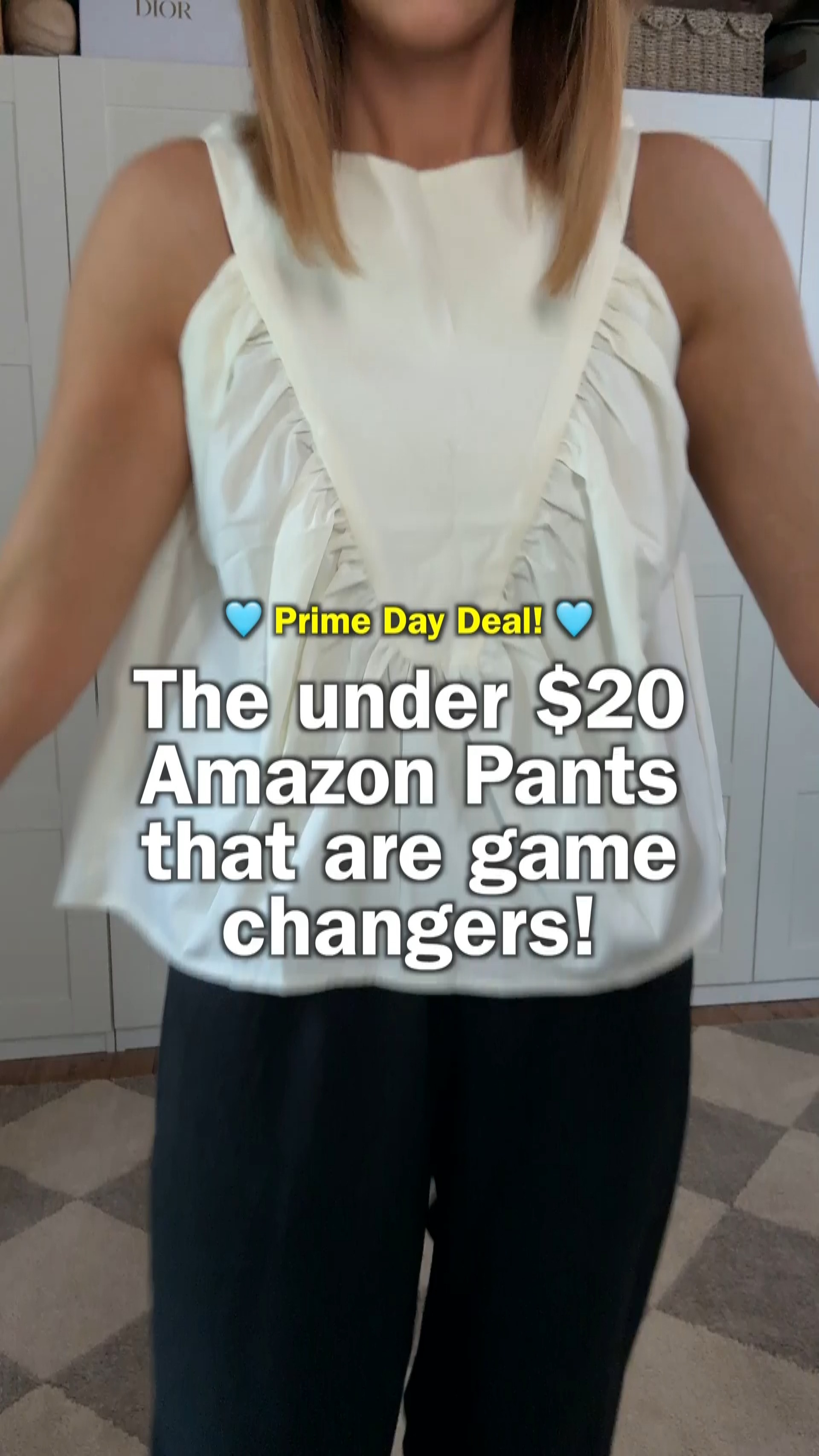 The pants I wear all summer! They are a flowy, chiffon material. Cool and breezy!
You can get different inseam lengths too!
They are under $20 for Amazon Prime Day, and that is just a steal of a deal!!

#PrimeDayFashionFinds #AmazonFashion #AmazonSummerStyle #AmazonPrimeDayFinds #PrimeDayFashionDeals #AmazonFashionFinds #AmazonOutfits #AmazonStyleHaul #AffordableSummerFashion #AmazonLookbook #FashionOnAmazon #AmazonTryOnHaul #AmazonVacationStyle #AmazonDressFinds   #AmazonClothingHaul #AmazonAccessories #AmazonChic #EverydayAmazonStyle #SummerFashionDeals #AmazonMustHaves2025 #AmazonOOTD #AmazonCasualStyle 

 

 #LTKSaleAlert #LTKFindsUnder50 #LTKStyleTip